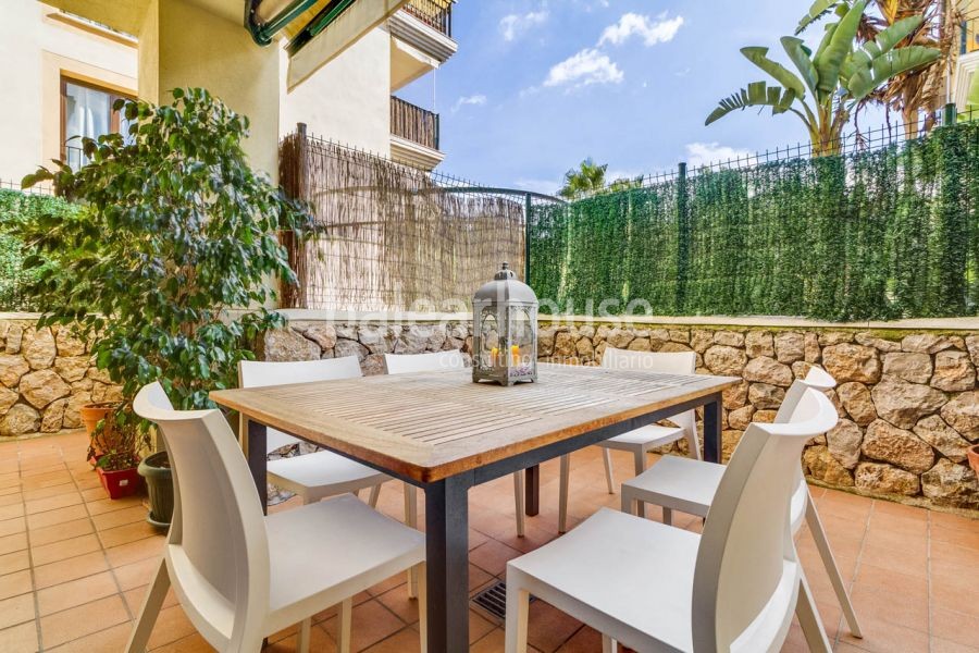 Planta baja en el pulmón verde de Palma