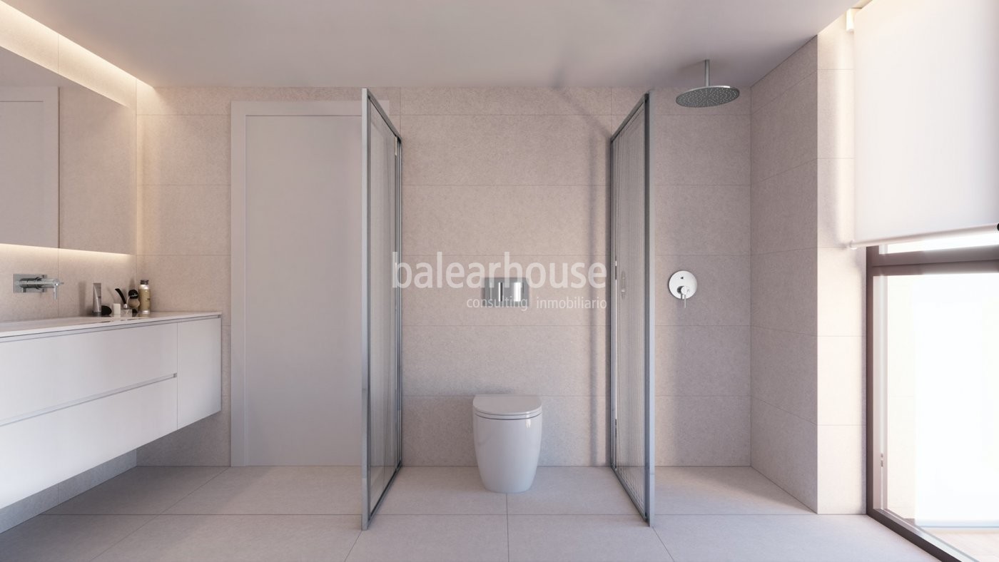 Ausgezeichnetes neues Wohnprojekt im Zentrum von Palma mit modernstem Design