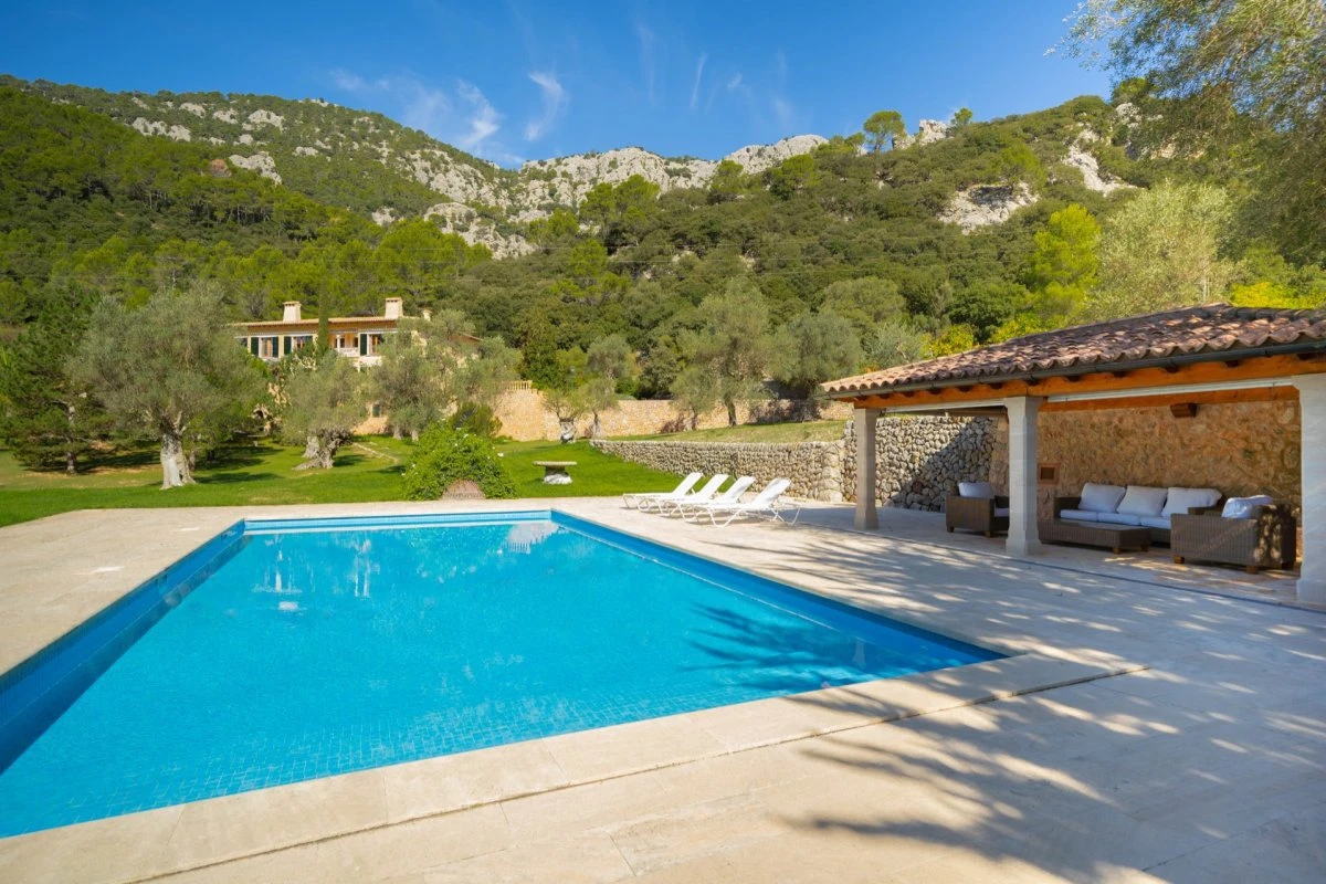 Espectacular finca en plena Sierra de Tramuntana para amantes del lujo, el confort y la naturaleza