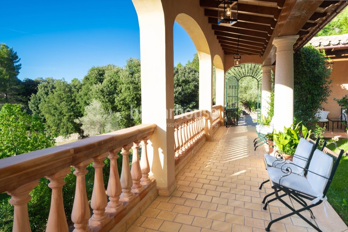 Spectacular estate in the Sierra de Tramuntana for lovers of luxury, comfort and nature.