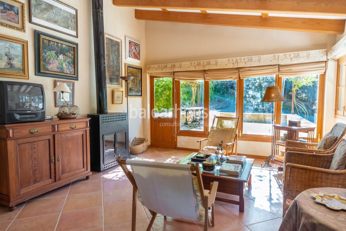 Spectacular estate in the Sierra de Tramuntana for lovers of luxury, comfort and nature.