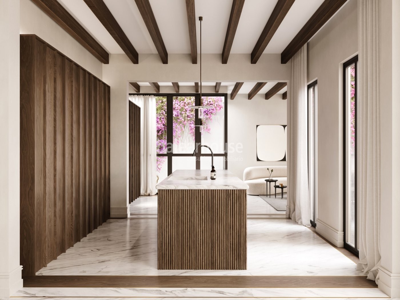 Espléndido piso que forma parte de un histórico edificio dentro del casco antiguo