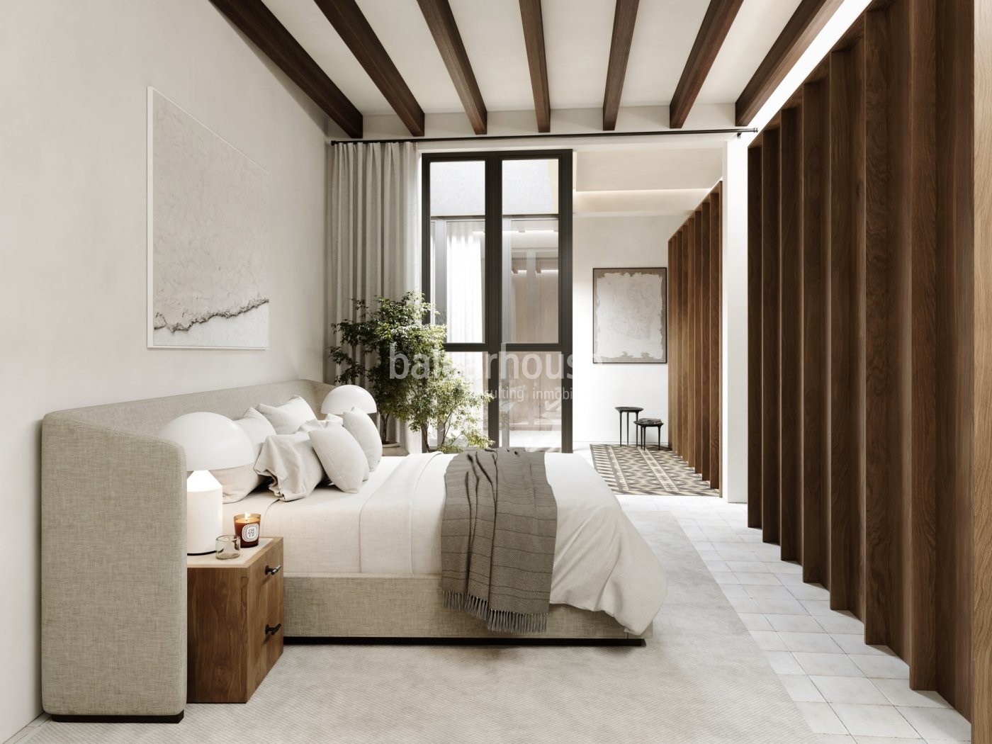 Unverbaubarer Blick über die Stadt in diesem Duplex-Penthouse mit Solarium im historischen Stadtzent