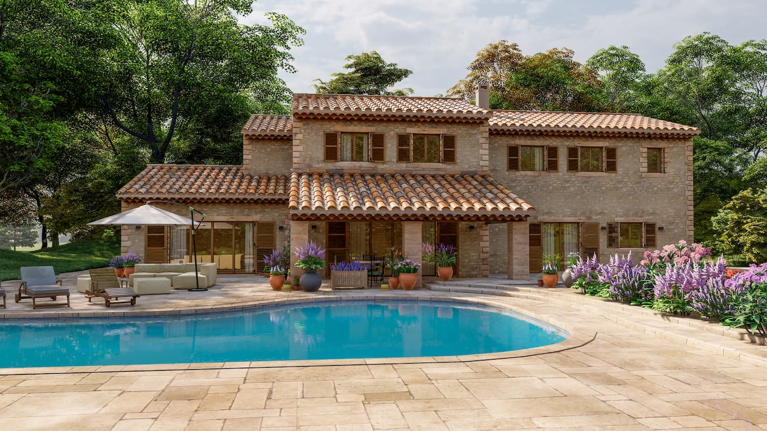 Casas estilo mediterráneo en Mallorca