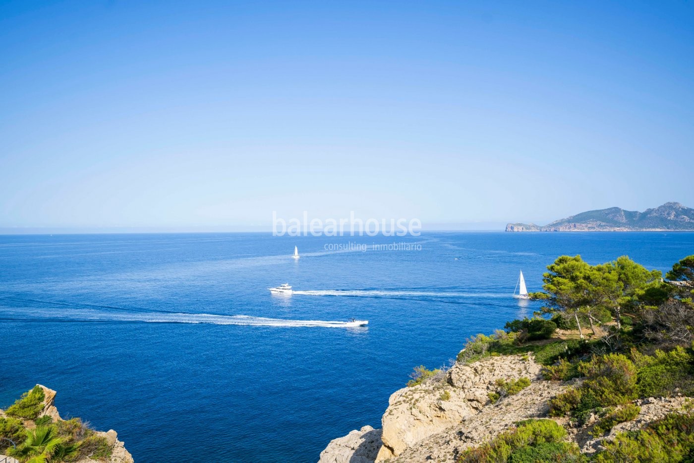 Espectacular villa con impresionantes vistas al mar y preciosas puestas de sol en Puerto de Andratx