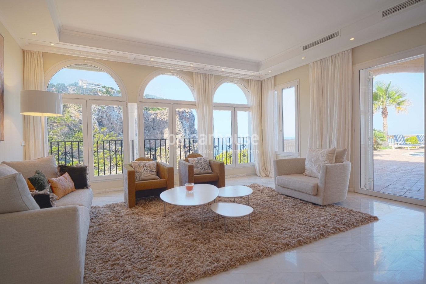 Spektakuläre Villa mit atemberaubenden Meeresblicken in Puerto de Andratx