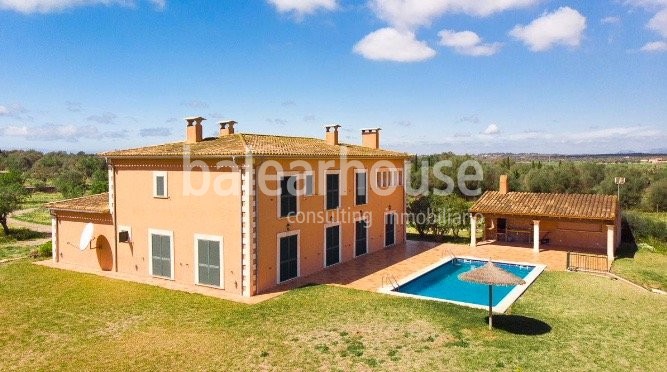 Magnífica finca rústica con todas las comodidades en el privilegiado entorno natural de Santanyí