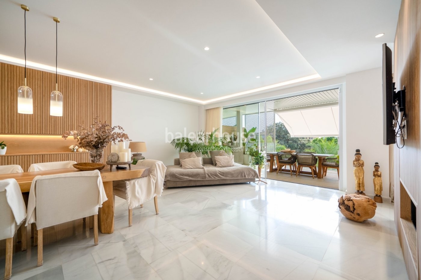 Excellent south-facing flat in Palma in a well-kept complex next to the golf course.