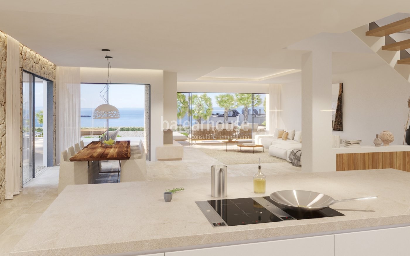 Spectacular designer villa with sea views in Sol de Mallorca
