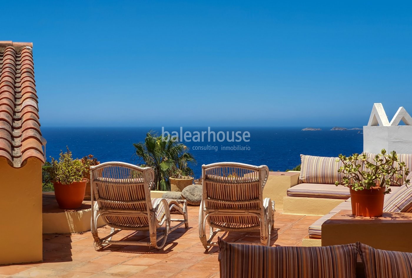 Finca de 7 dormitorios con impresionantes vistas al mar en Calo D´en Real
