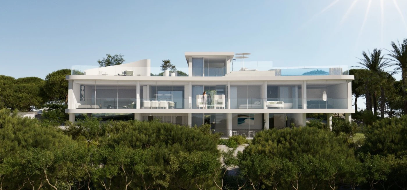 Extraordinary villa unique for its design and views located on the seafront in Porto Cristo.