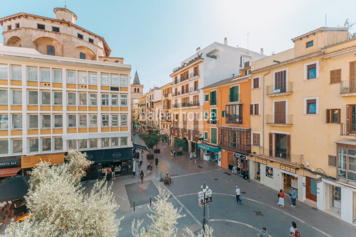 Excelente y luminoso piso de grandes espacios con bonitas vistas en el centro histórico de Palma