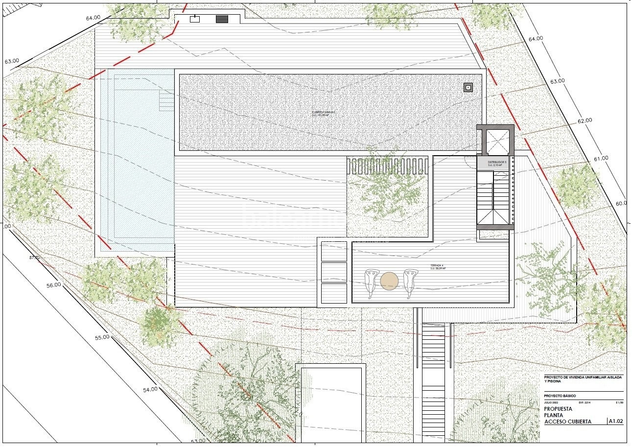 Grundstück mit Luxusvillenprojekt mit Meerblick in Puerto de Andratx