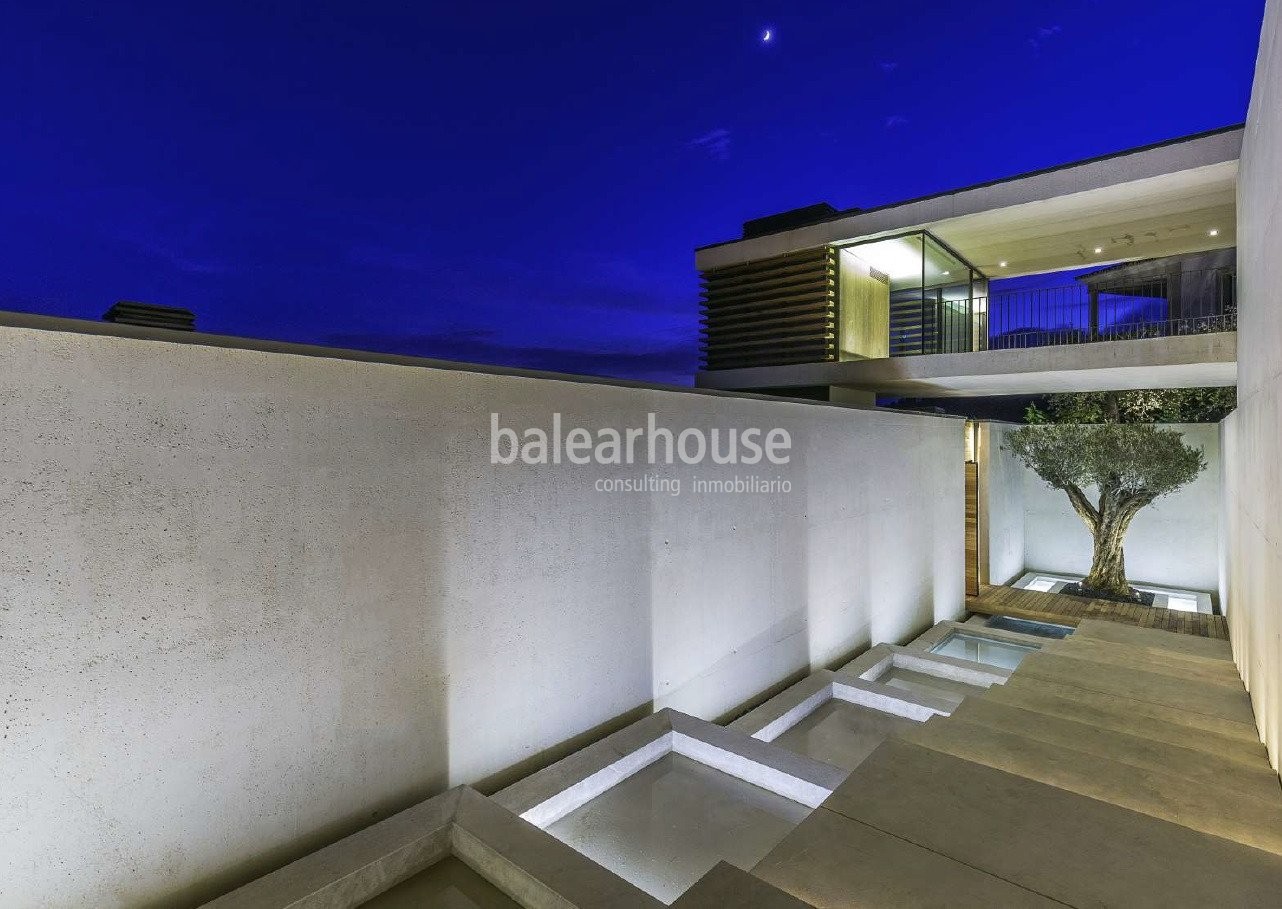 Beeindruckende Designervilla mit herrlichem Blick auf das Meer und Palma an der Spitze von Son Vida