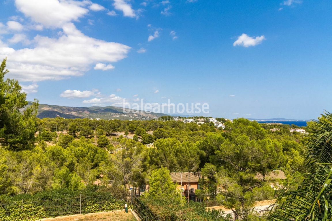 Magnificent villa close to the sea with high qualities, swimming pool and large garden in Cala Vinye