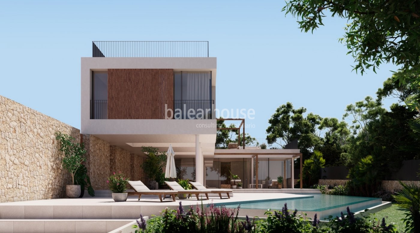 Nuevas villas de espectacular diseño y altas calidades con grandes vistas a las montañas en Génova