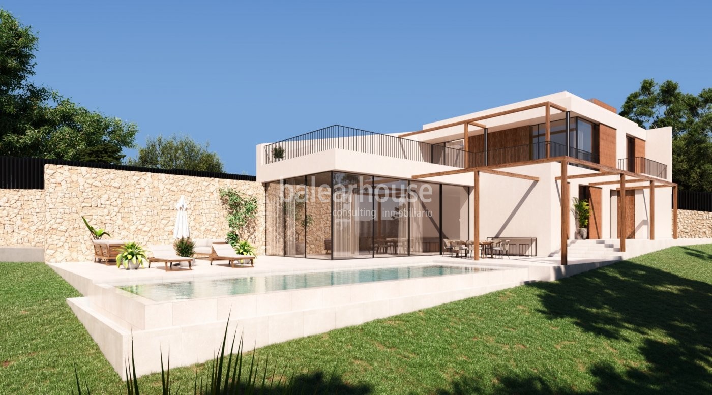 Nuevas villas de espectacular diseño y altas calidades con grandes vistas a las montañas en Génova