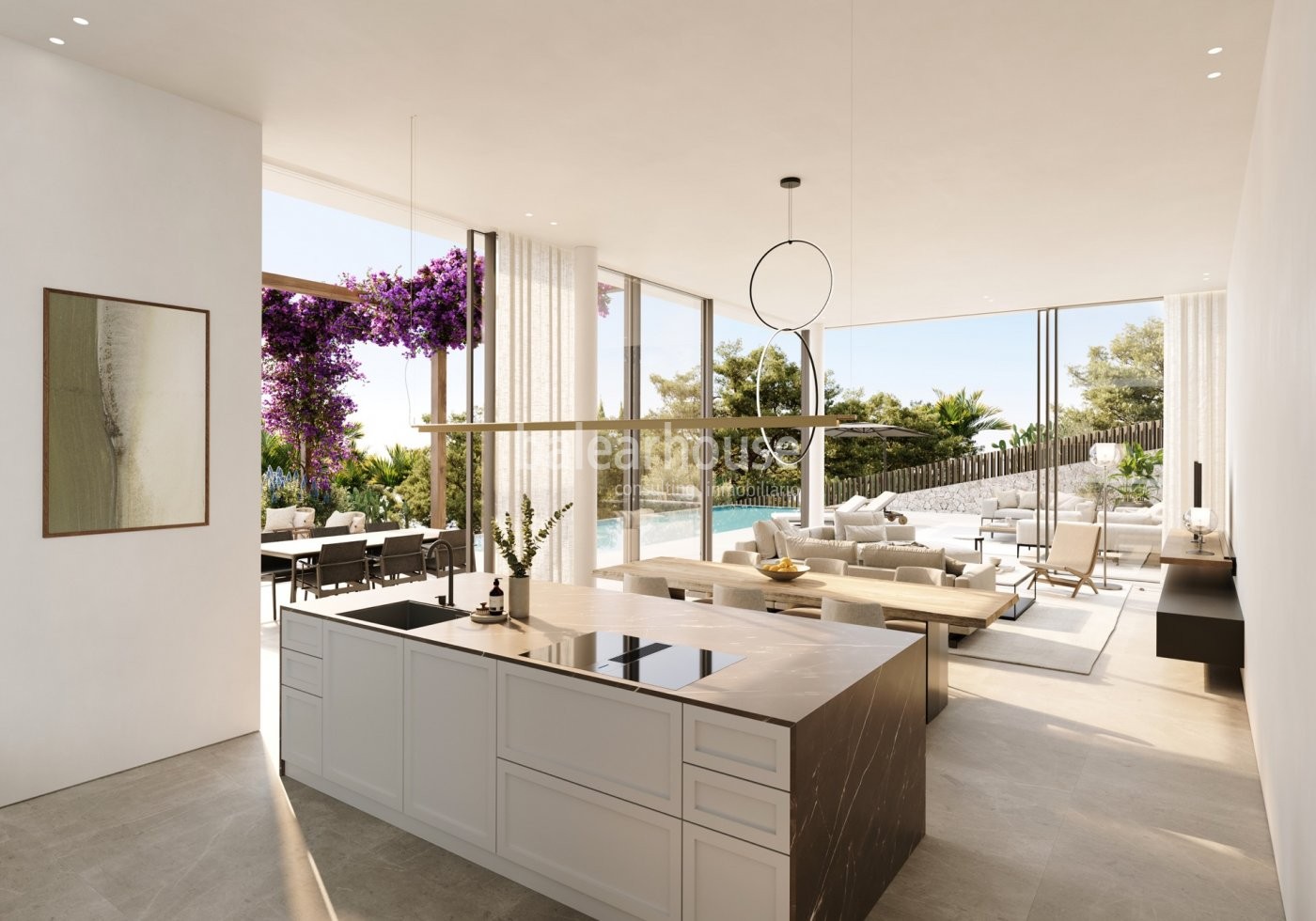 Nuevas villas de espectacular diseño y altas calidades con grandes vistas a las montañas en Génova