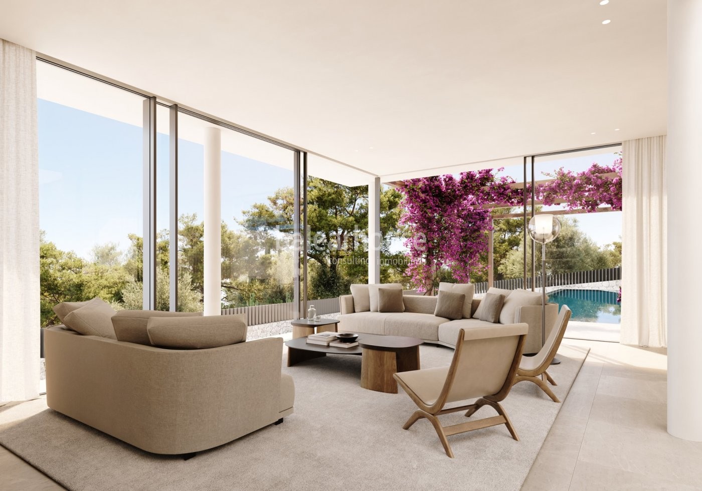 Nuevas villas de espectacular diseño y altas calidades con grandes vistas a las montañas en Génova