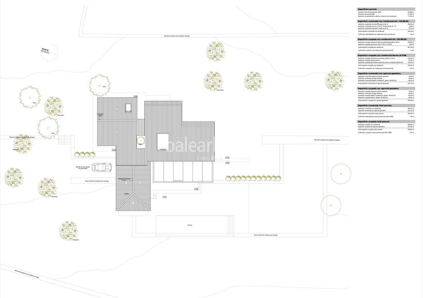 Moderne neue Finca in Alaró mit schönem Bergblick, großem Grundstück und hoher Qualität