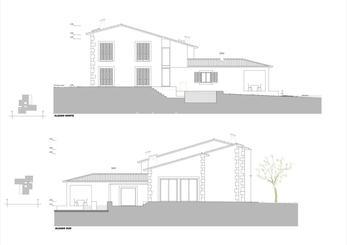 Moderna finca nueva en Alaró con magníficas vistas a la montaña, gran terreno y altas calidades