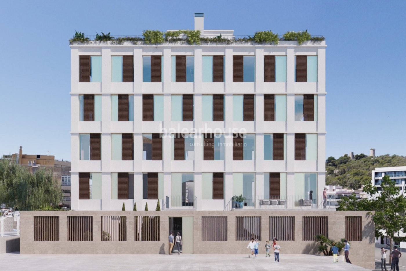 Fantástico proyecto de viviendas en el verde y tranquilo entorno de Son Armadans en Palma
