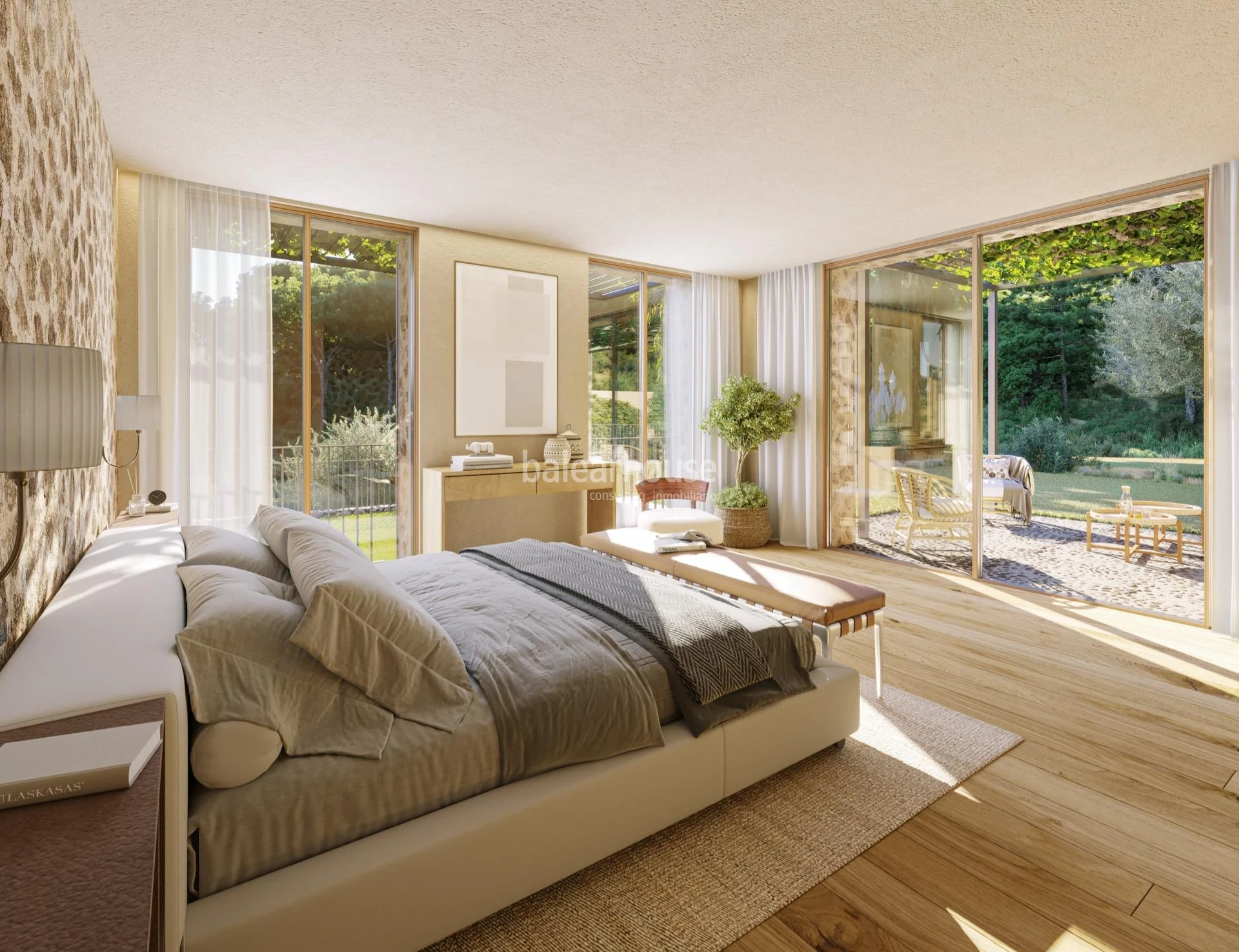 Extraordinary newly built finca in Bunyola surrounded by nature and with the best qualities.