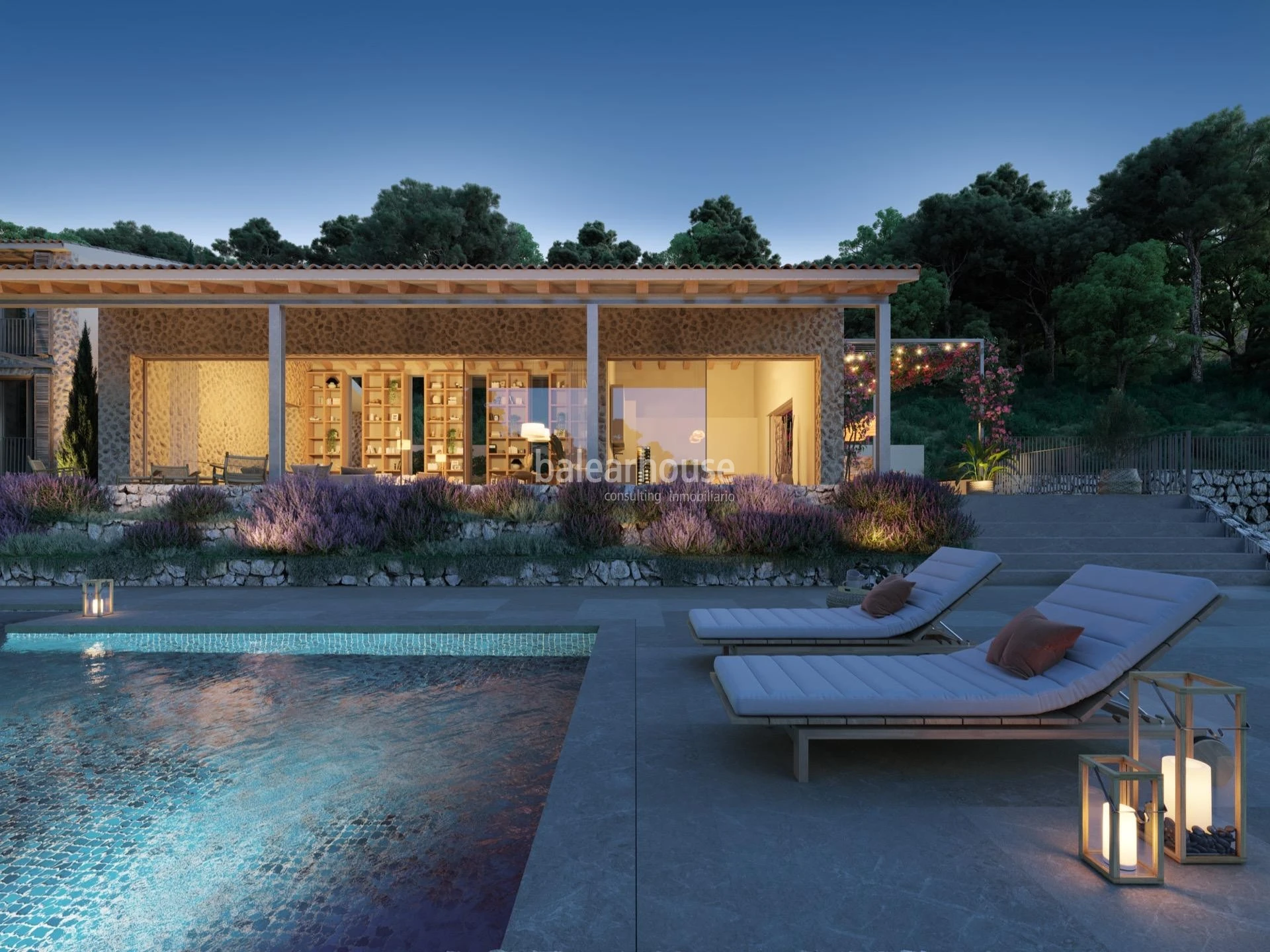 Extraordinary newly built finca in Bunyola surrounded by nature and with the best qualities.