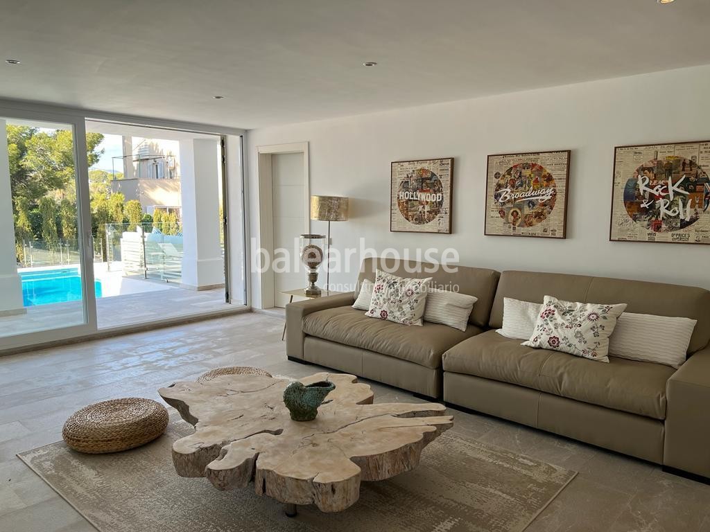 Newly reformed spacious family villa in quiet and luxury residential area