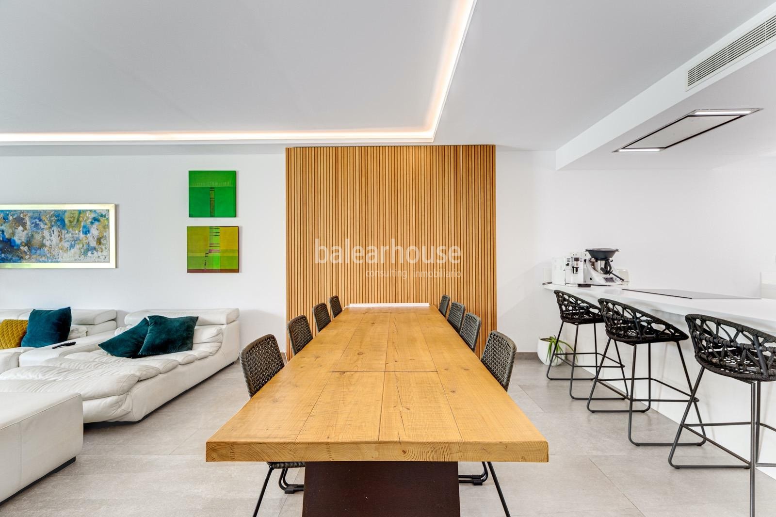 Gran planta baja frente al golf junto a Son Vida con jardín privado y excelentes calidades