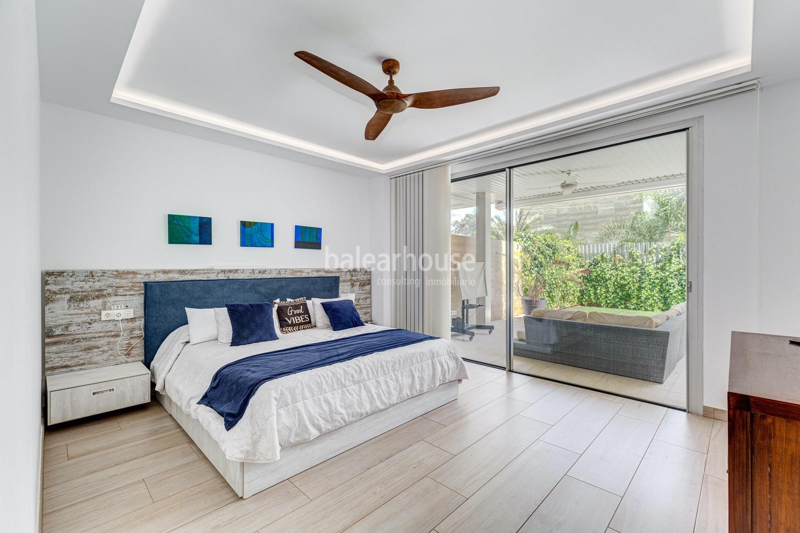 Gran planta baja frente al golf junto a Son Vida con jardín privado y excelentes calidades