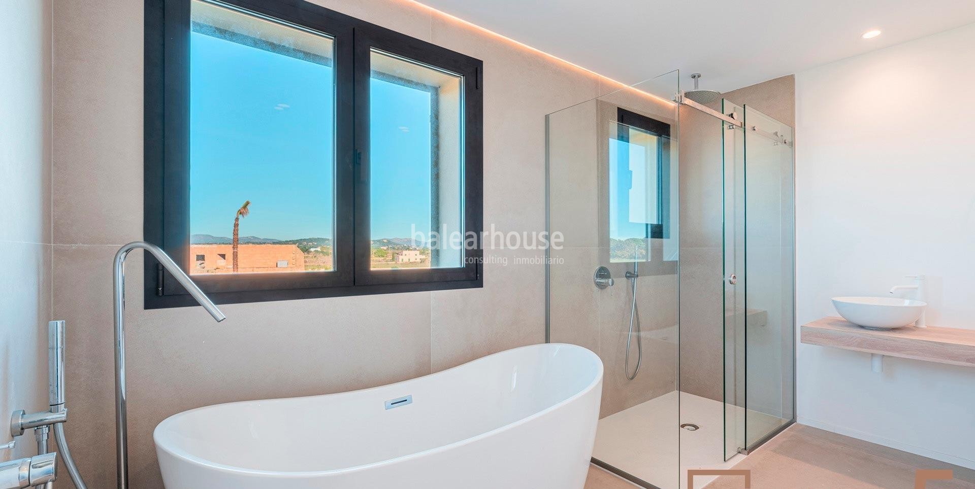 Beautiful newly built finca in Porto Cristo