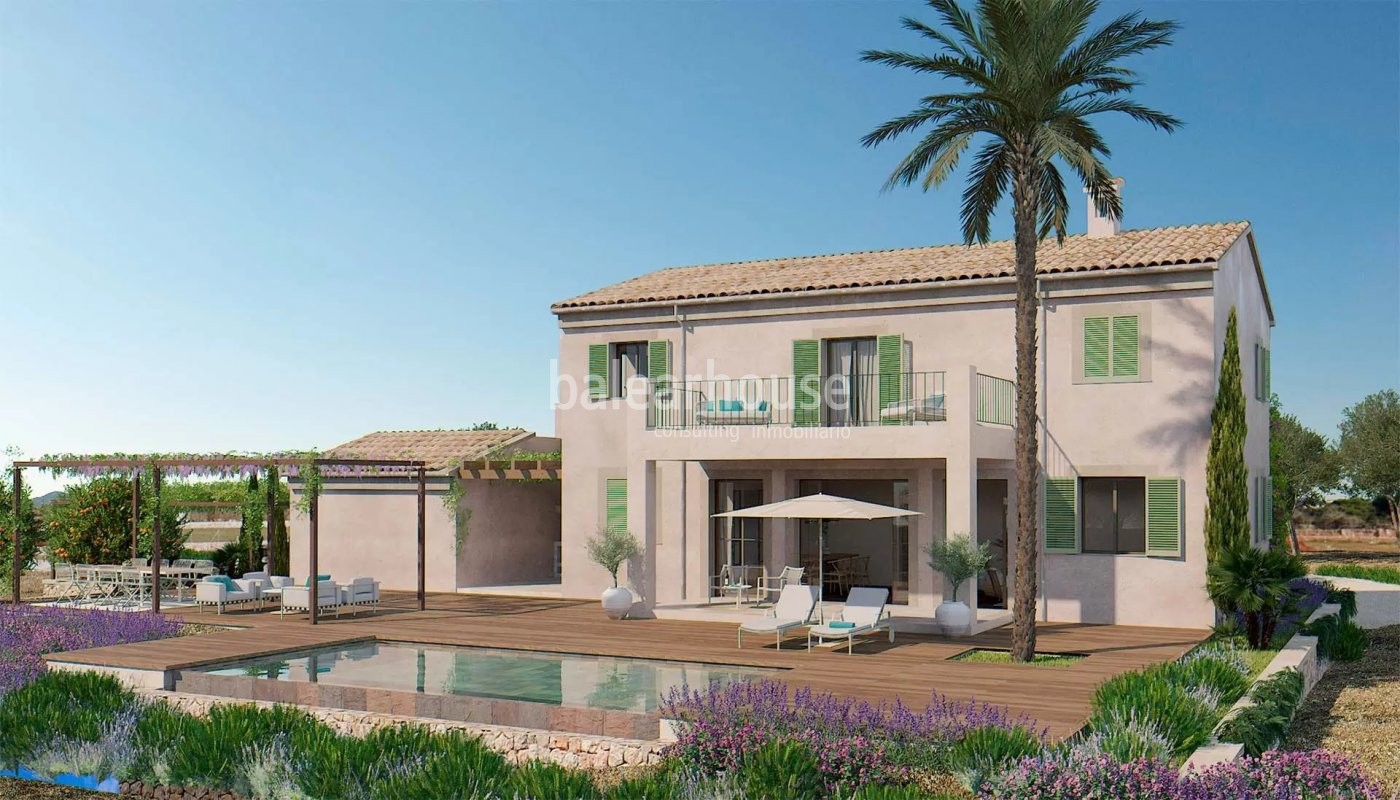 Beautiful newly built finca in Porto Cristo