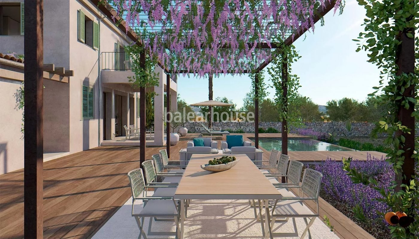 Beautiful newly built finca in Porto Cristo