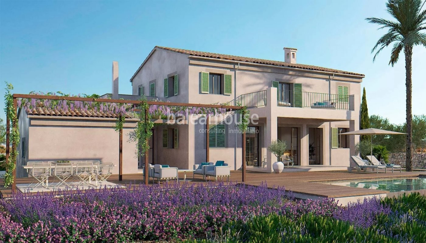 Beautiful newly built finca in Porto Cristo