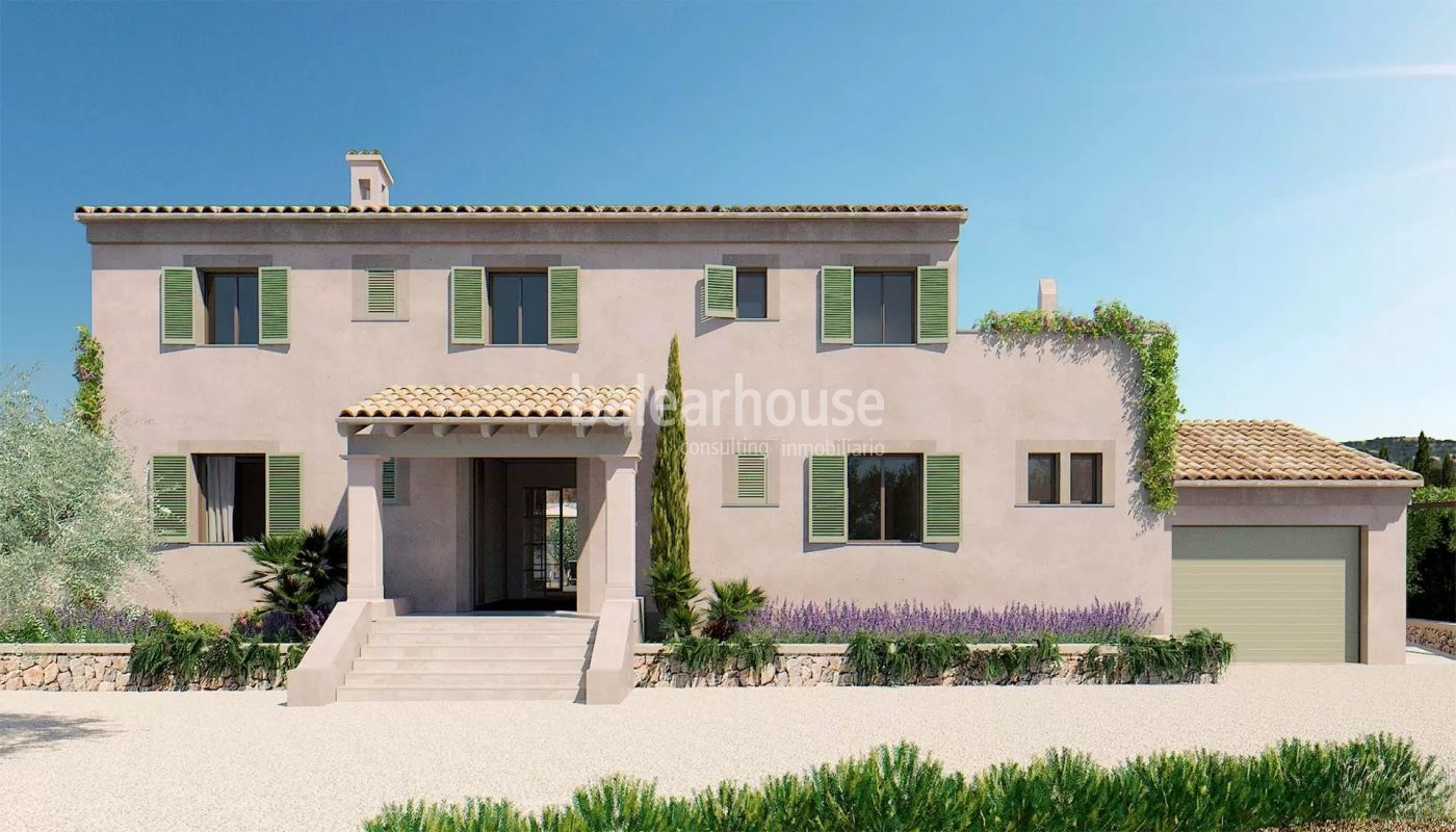 Beautiful newly built finca in Porto Cristo