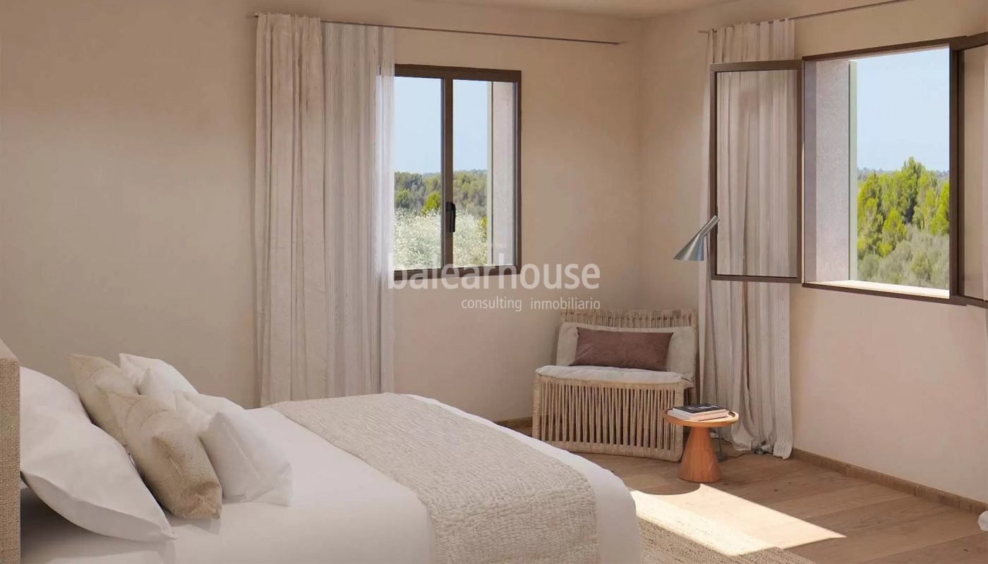 Beautiful newly built finca in Porto Cristo