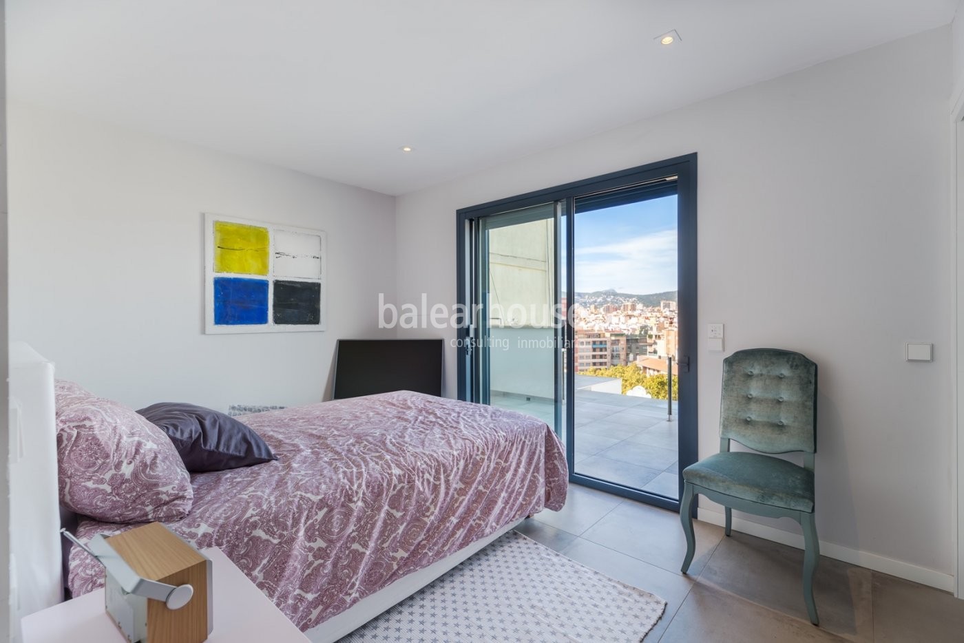 Spektakuläres Designer-Penthouse im Zentrum von Palma mit großen Terrassen und schöner Aussicht.