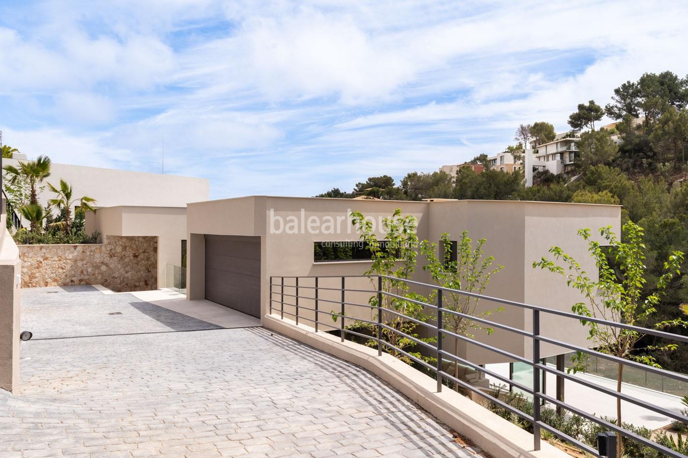 Spectacular new modern villa with beautiful views in Costa den Blanes