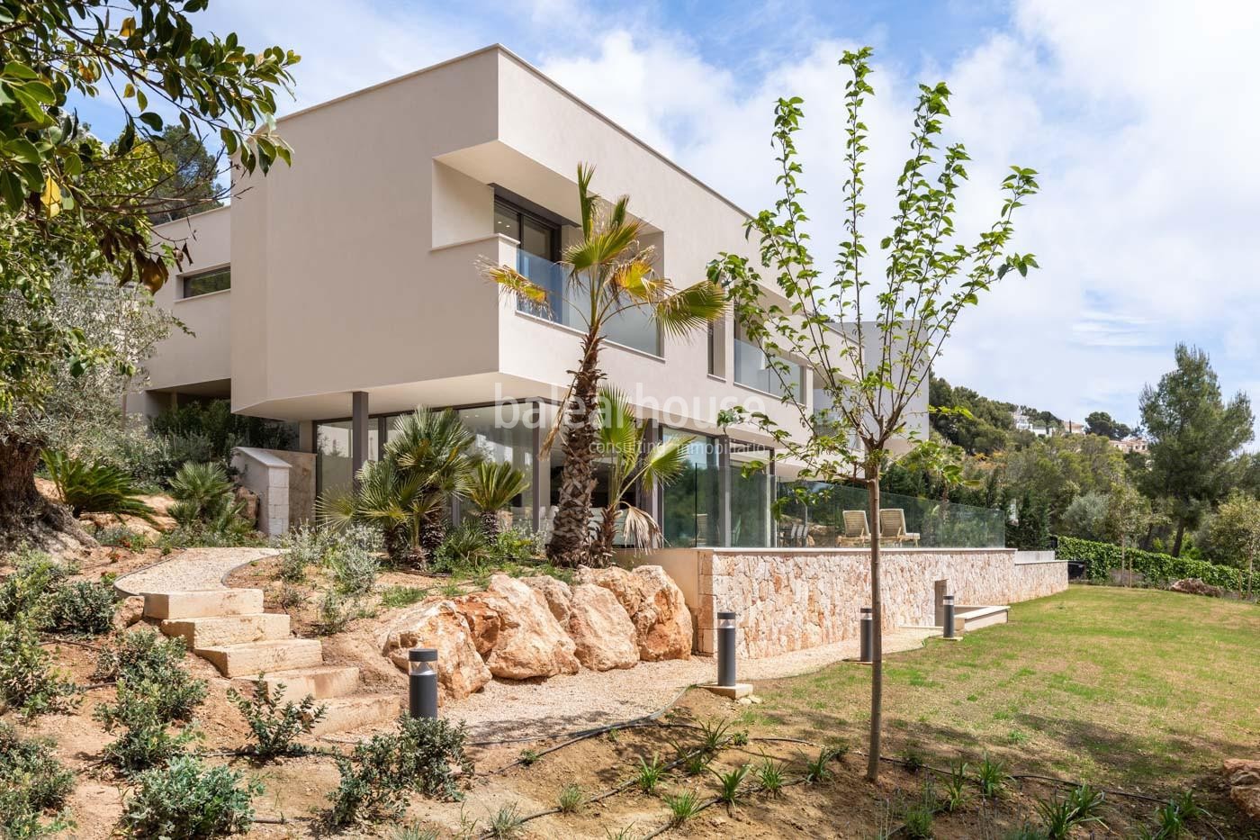 Espectacular villa moderna de obra nueva con bonitas vistas en Costa den Blanes