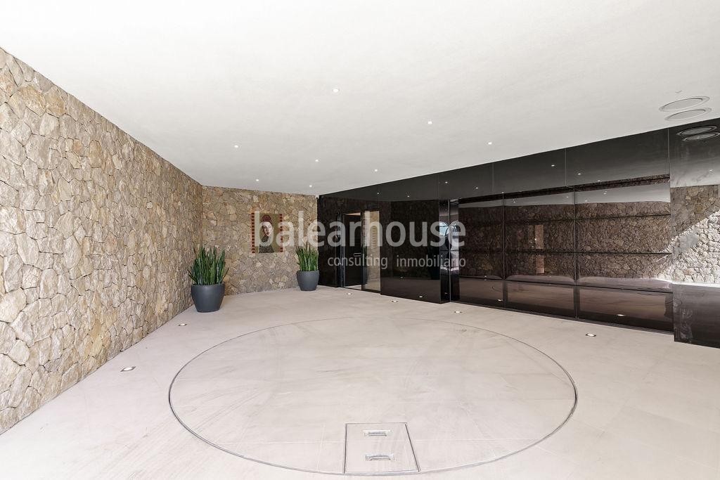 Exklusive Neubauvilla in Cala Llamp mit atemberaubenden Meeresblicken