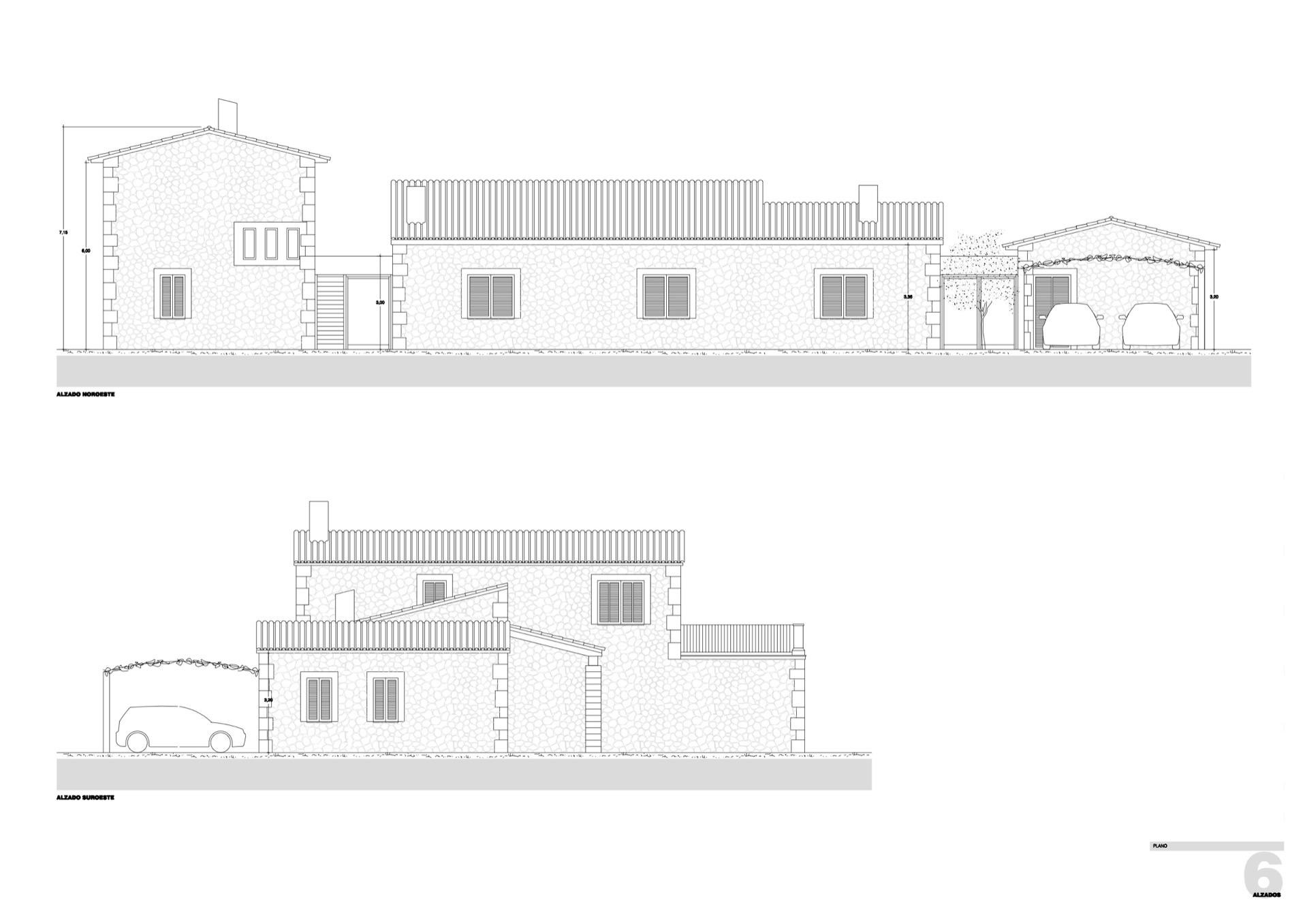 Gran finca de obra nueva en un extenso terreno con magníficas vistas a las verdes montañas