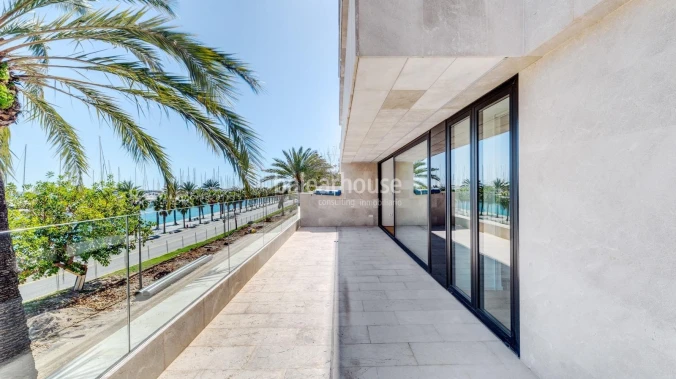 Exklusive Luxuswohnungen an der Strandpromenade von Palma