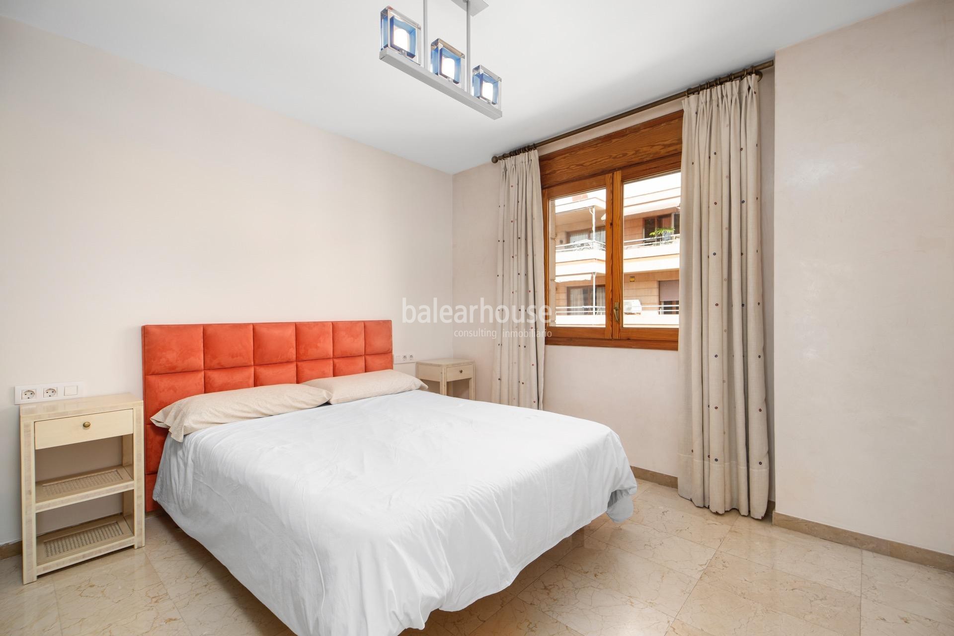 Excellent and bright flat of large dimensions located in the centre of Palma.