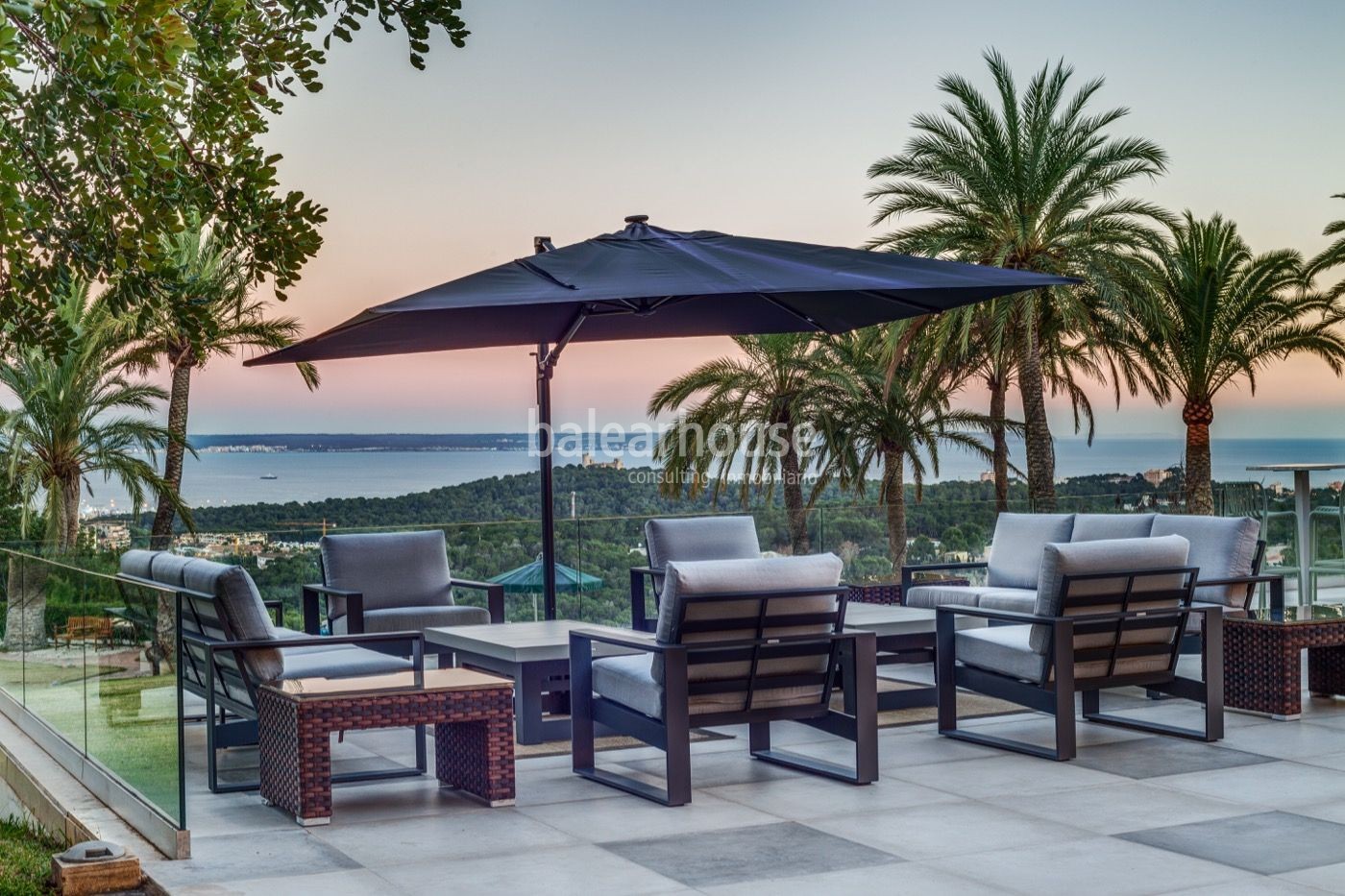 Luxus-Anwesen in Son Vida mit absoluter Privatsphäre und Panoramablicken auf die Bucht von Palma