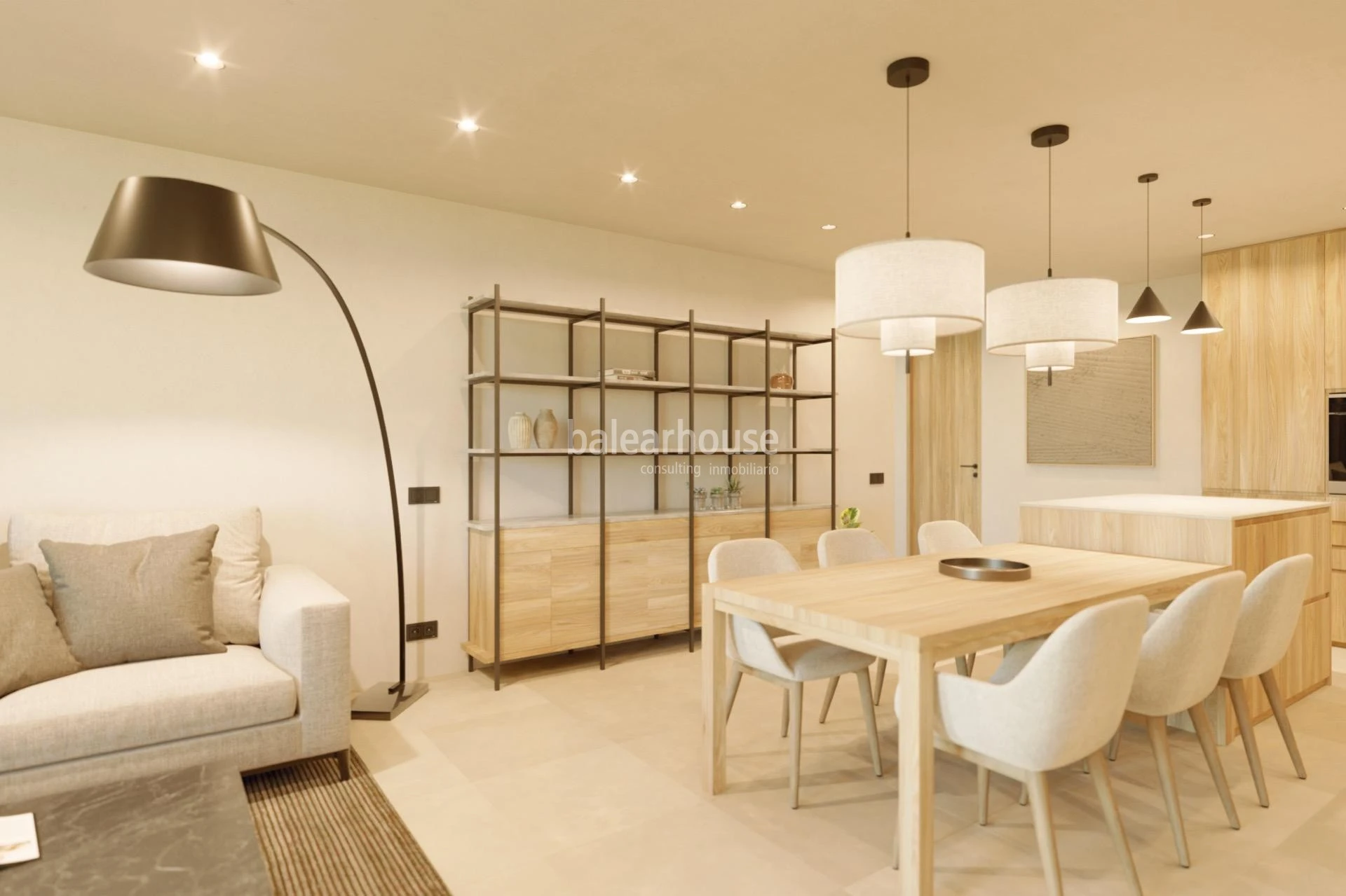 Exclusive newly built property with the best qualities close to the sea in Cala Mayor