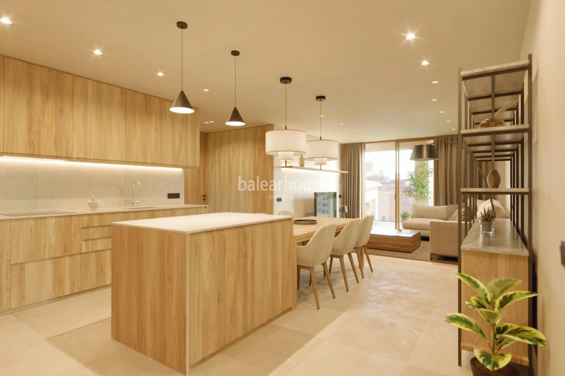 Exclusive newly built property with the best qualities close to the sea in Cala Mayor