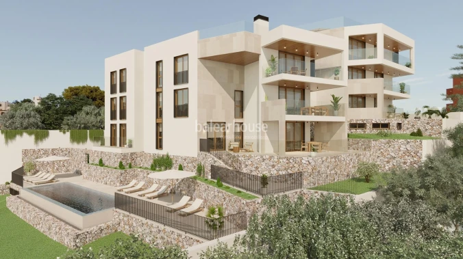 Altas calidades en este exclusivo ático de obra nueva con solarium y piscina privados cerca del mar