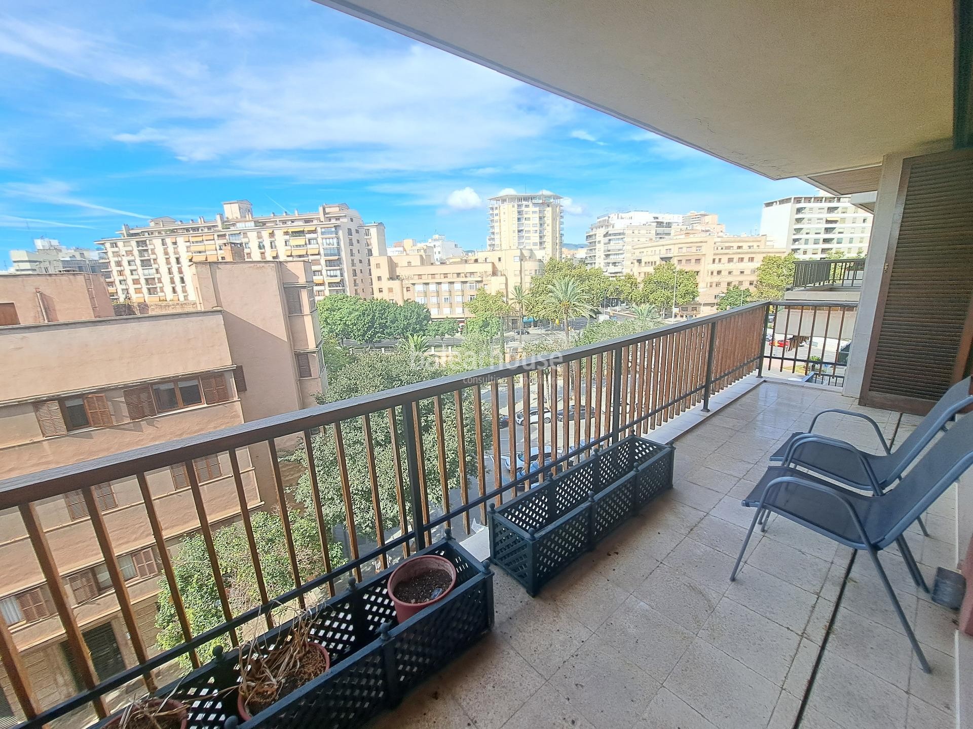 Elegante y amplio piso junto a Paseo Mallorca en pleno centro de Palma