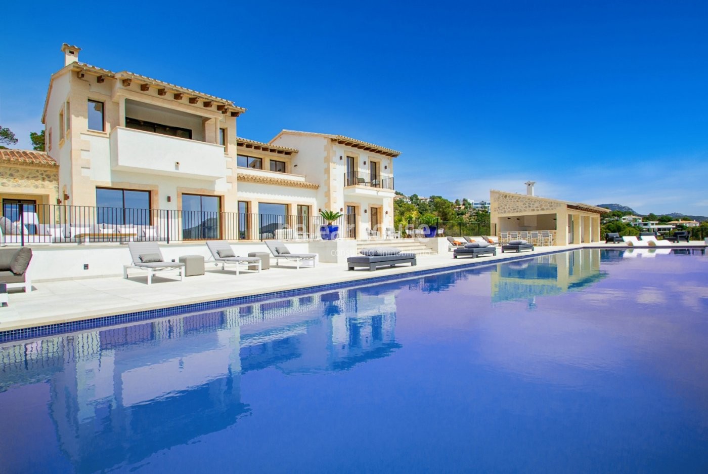 Außergewöhnliche Finca mit Blick auf das Meer und Puerto de Andratx